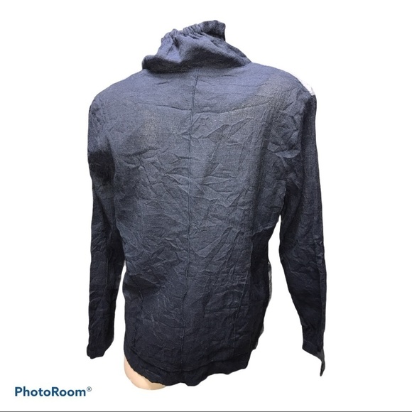 Tango Mango Blue Vintage Neck Tie Jacket Size Medium New With Tags - Picture 3 of 4